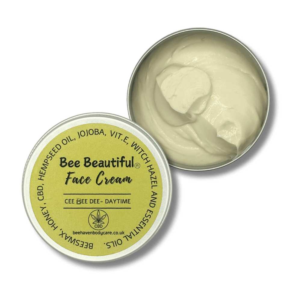 Bee Beautiful Face Cream® - with CBD & Essential Oils (40g) - Bee Haven Bodycare & Gifts