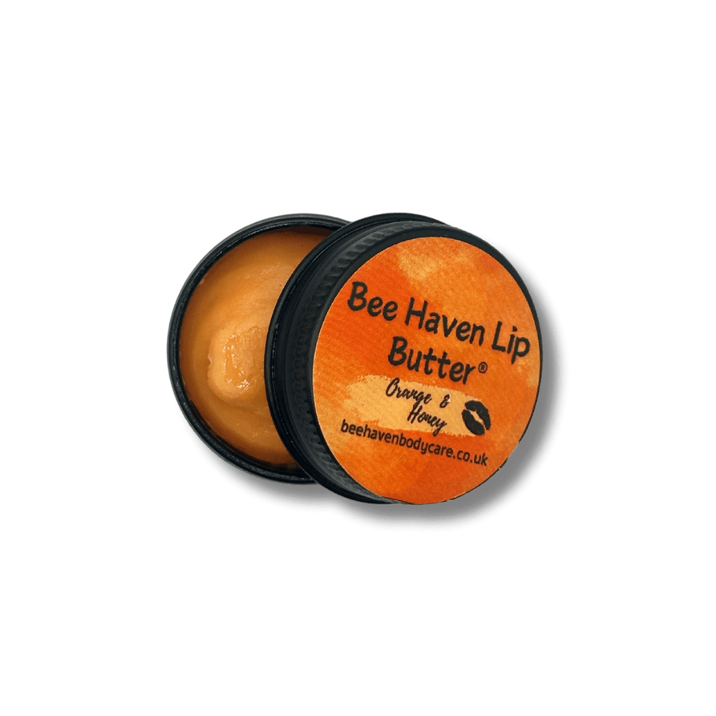 Bee Haven Lip Butter® with Orange & Honey (10g tin) - Bee Haven Bodycare & Gifts