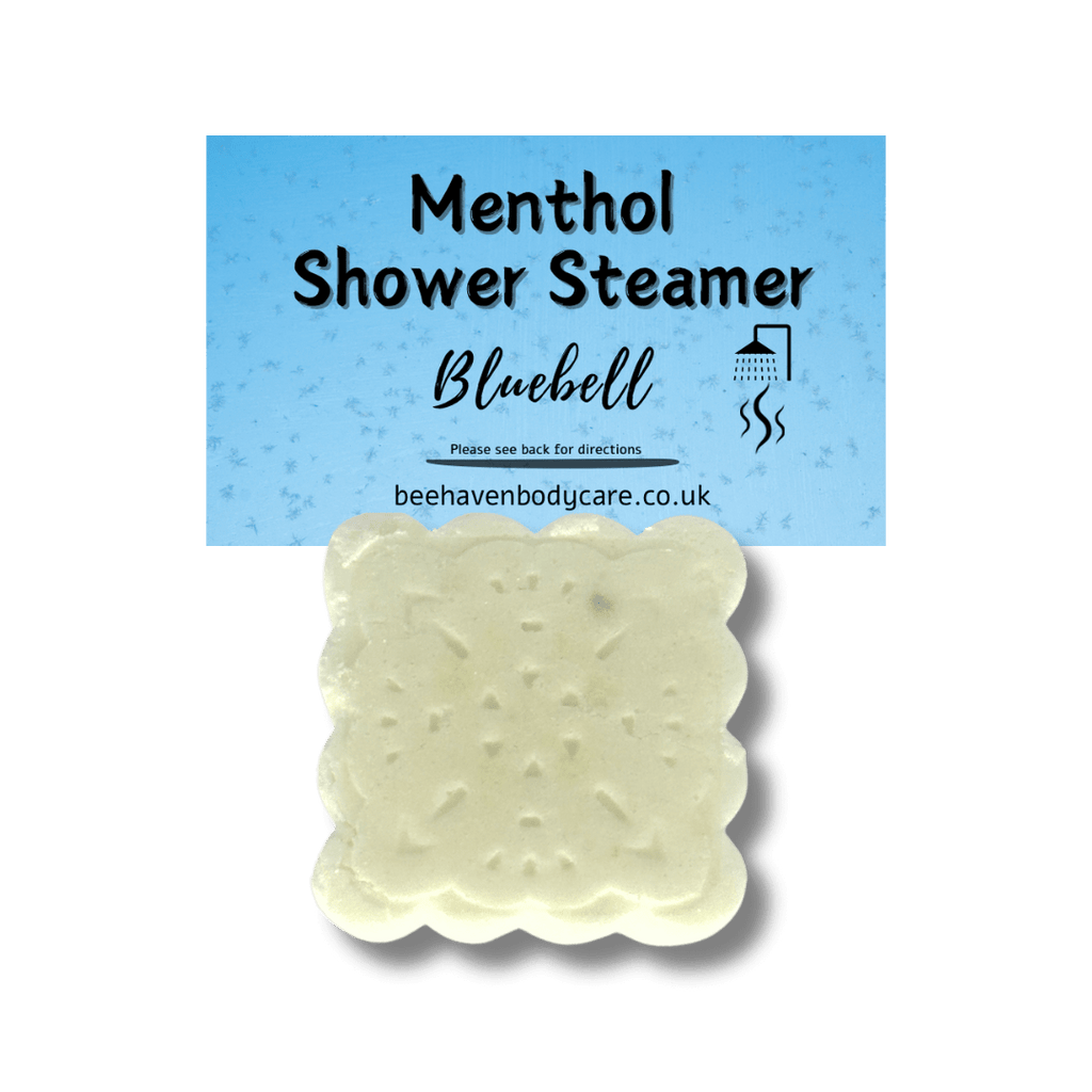 Bluebell Shower Steamer - Bluebell & Menthol - Bee Haven Bodycare & Gifts