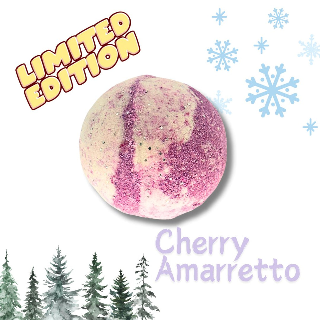 Cherry Amaretto Bath Bomb - Bee Haven Bodycare & Gifts