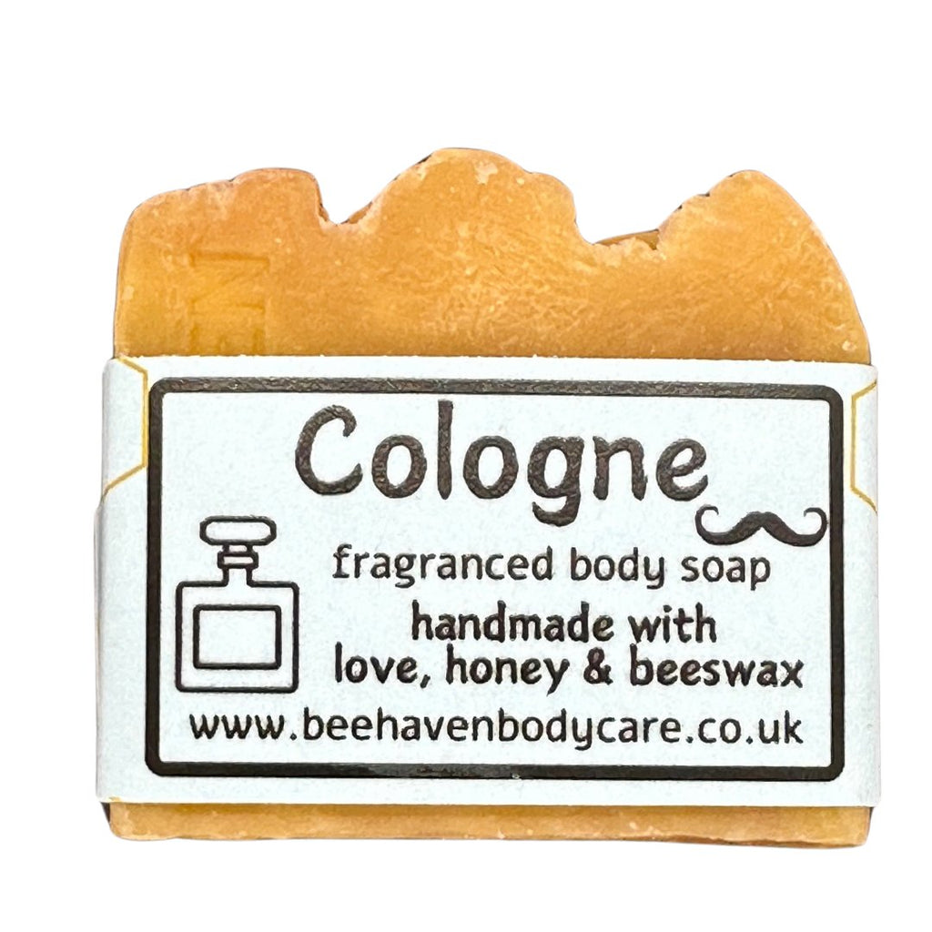 Cologne (Fragranced) Beeswax Soap - Bee Haven Bodycare & Gifts