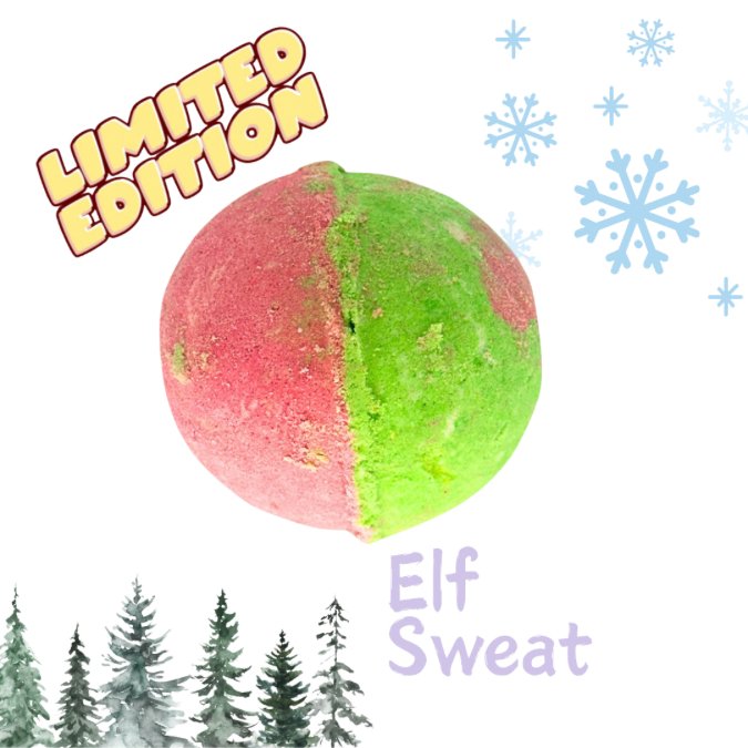 Elf Sweat Bath Bomb - Bee Haven Bodycare & Gifts