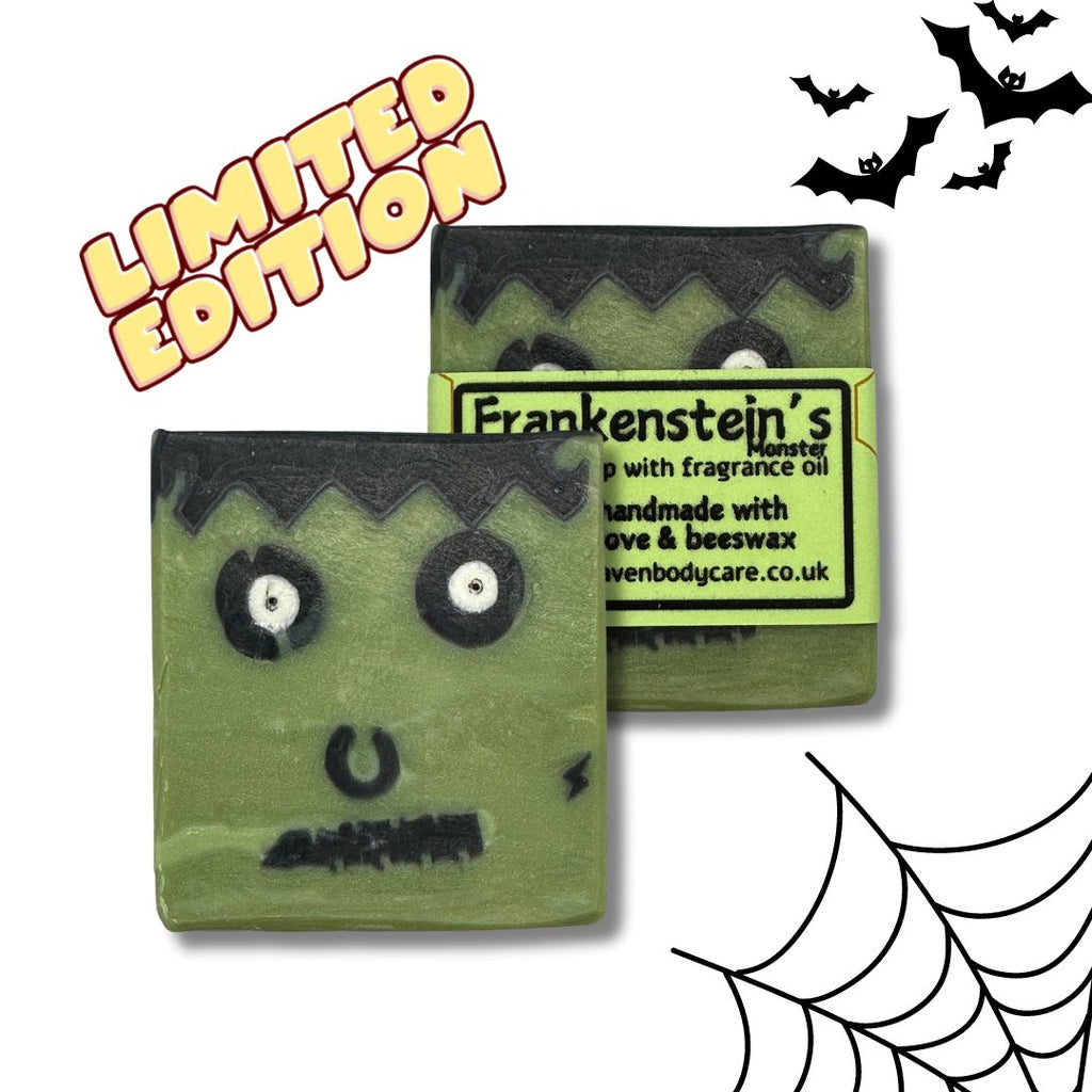 Frankenstein's Monster - beeswax soap with Jamaican Spice fragrance - Bee Haven Bodycare & Gifts