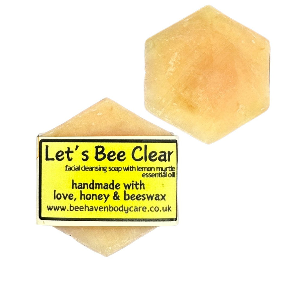 Honey Facial Cleansing Soap (Combination Skin) - Let's Bee Clear - Bee Haven Bodycare & Gifts