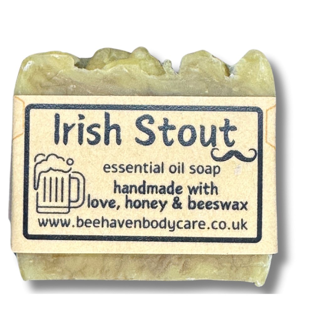 Irish Stout, Beeswax & Honey Soap - Essential Oils - Bee Haven Bodycare & Gifts