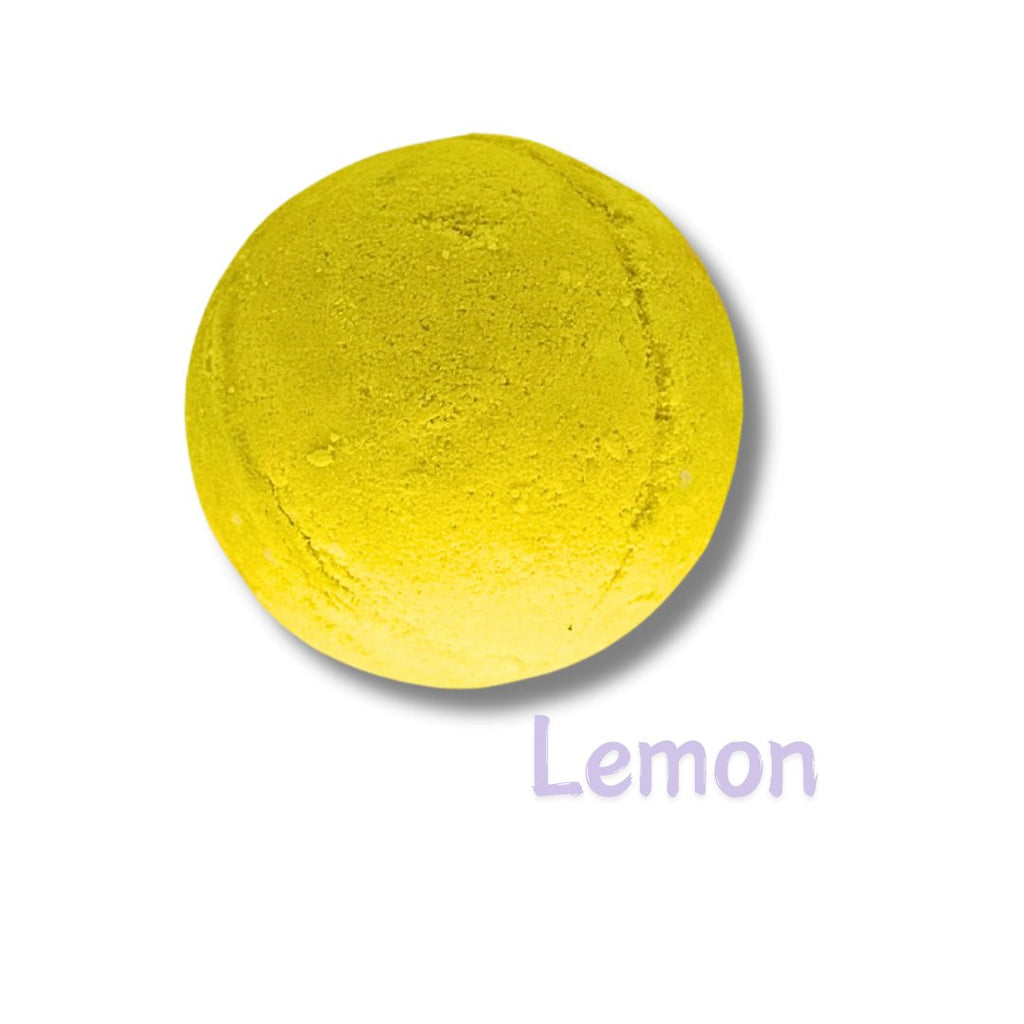 Lemon (Essential Oil) Bath Bomb - Bee Haven Bodycare & Gifts