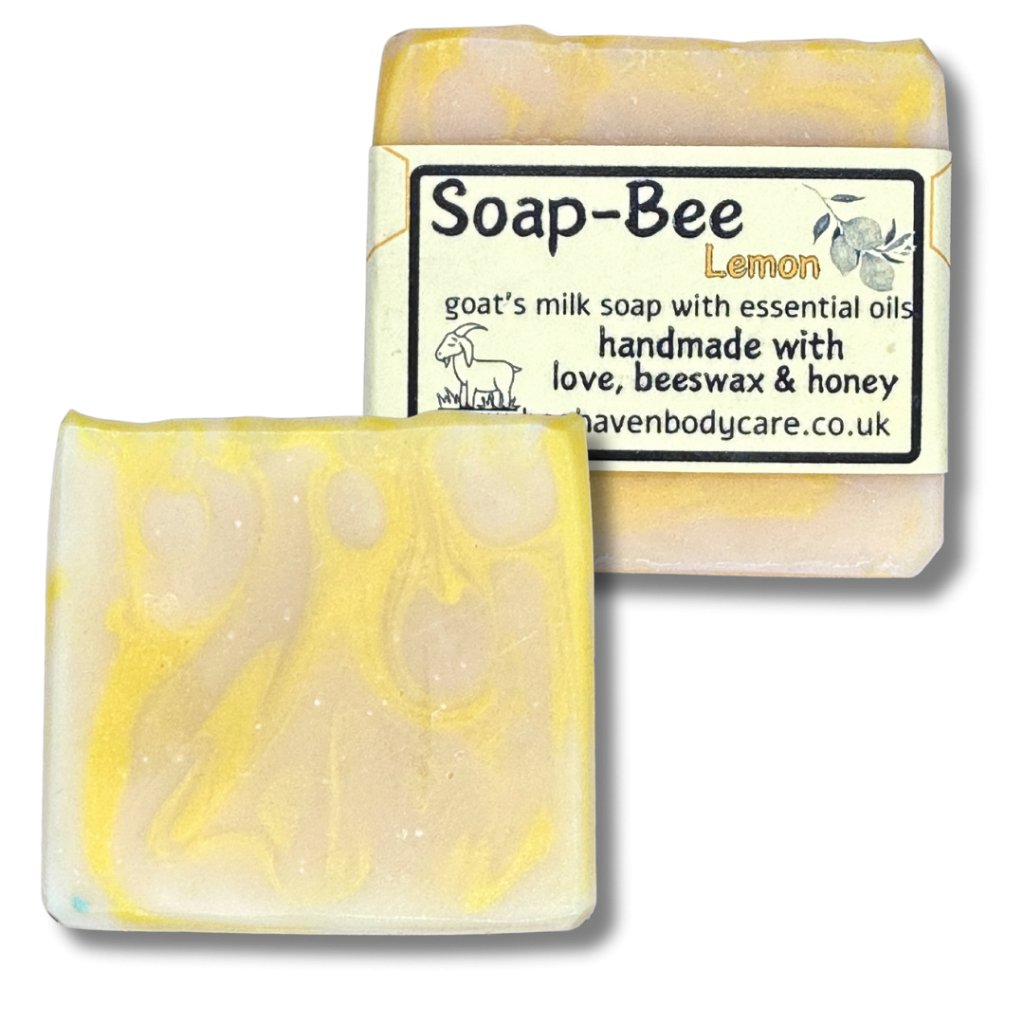 Lemon Goats Milk & Beeswax Soap - Soap - Bee Lemon - Bee Haven Bodycare & Gifts