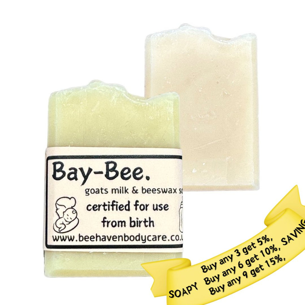 Little Baby Soap - Goats Milk & Beeswax - Bee Haven Bodycare & Gifts