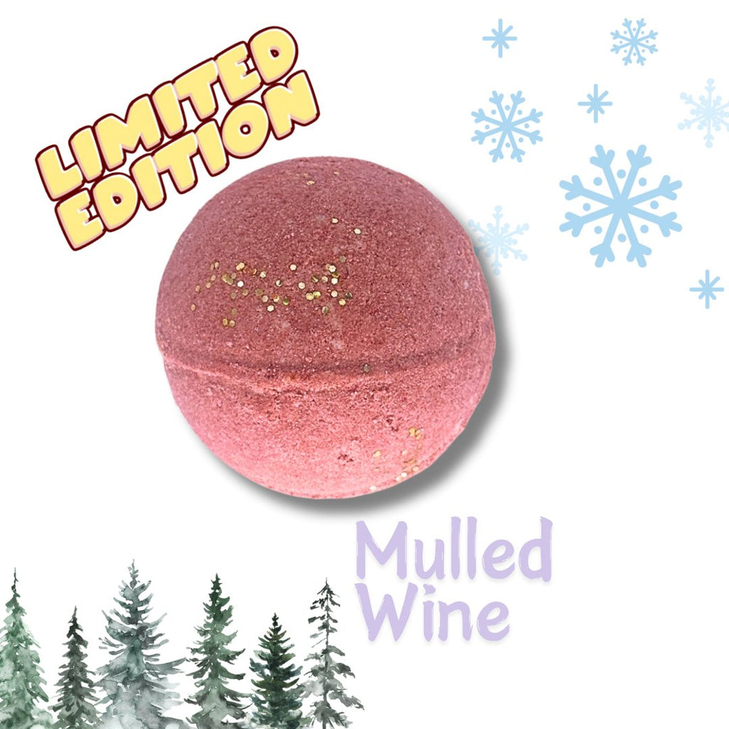 Mulled Wine Bath Bomb - Bee Haven Bodycare & Gifts