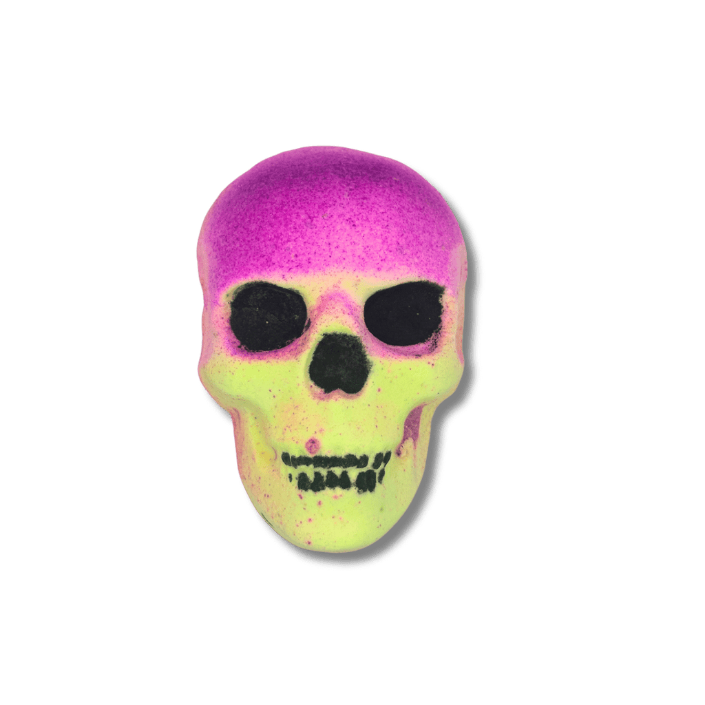 Skull Themed (Pacific Coconut) XL Bath Bomb - Bee Haven Bodycare & Gifts