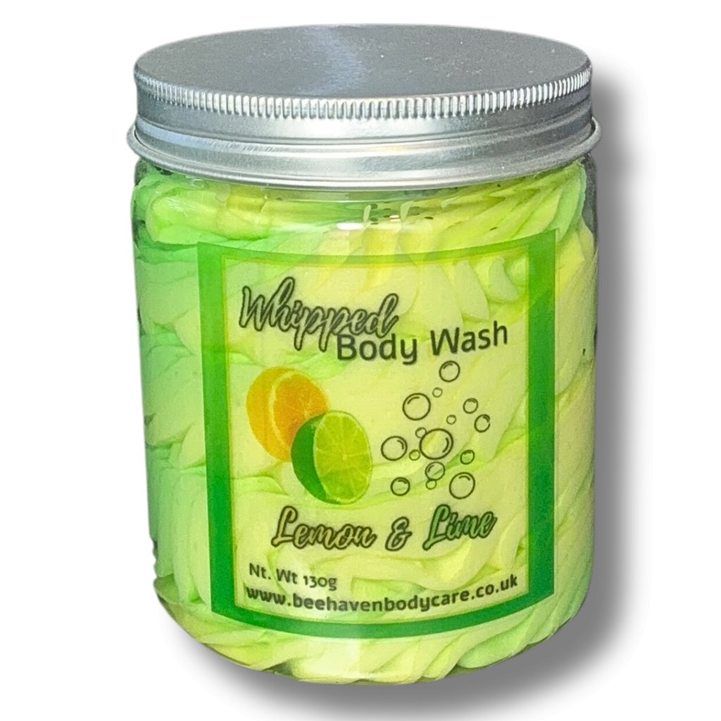 Whipped Body Wash- Lemeon and Lime - Bee Haven Bodycare & Gifts